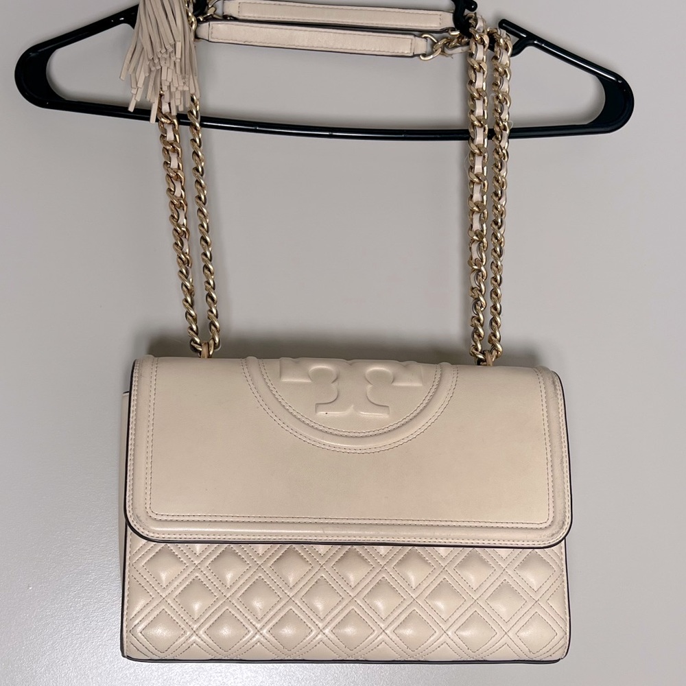 Tory Burch Flemming Leather Shoulder Bag